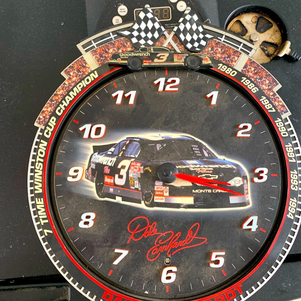 Dale jr clock